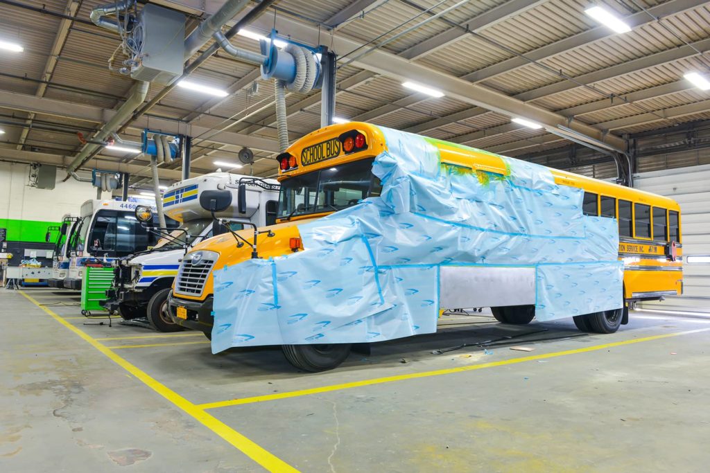 NEBR - Northeastern Bus Rebuilders » bus paint prepped v02