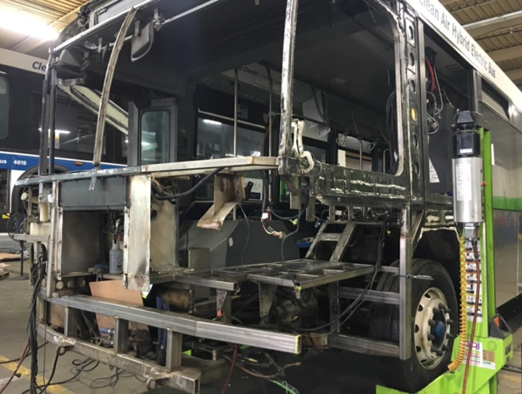 structural bus repair
