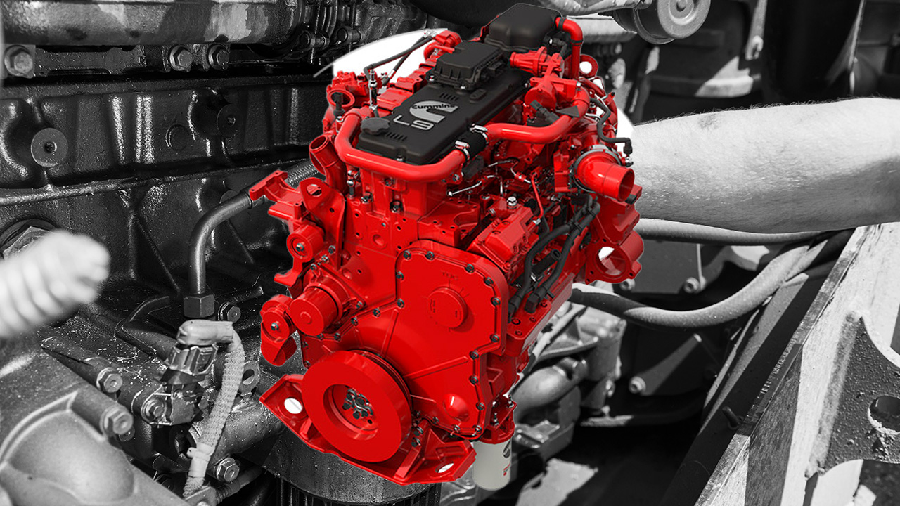 Picture composition of a Cummins Diesel Engine - 7 Expert Tips for Diesel Engine Repair