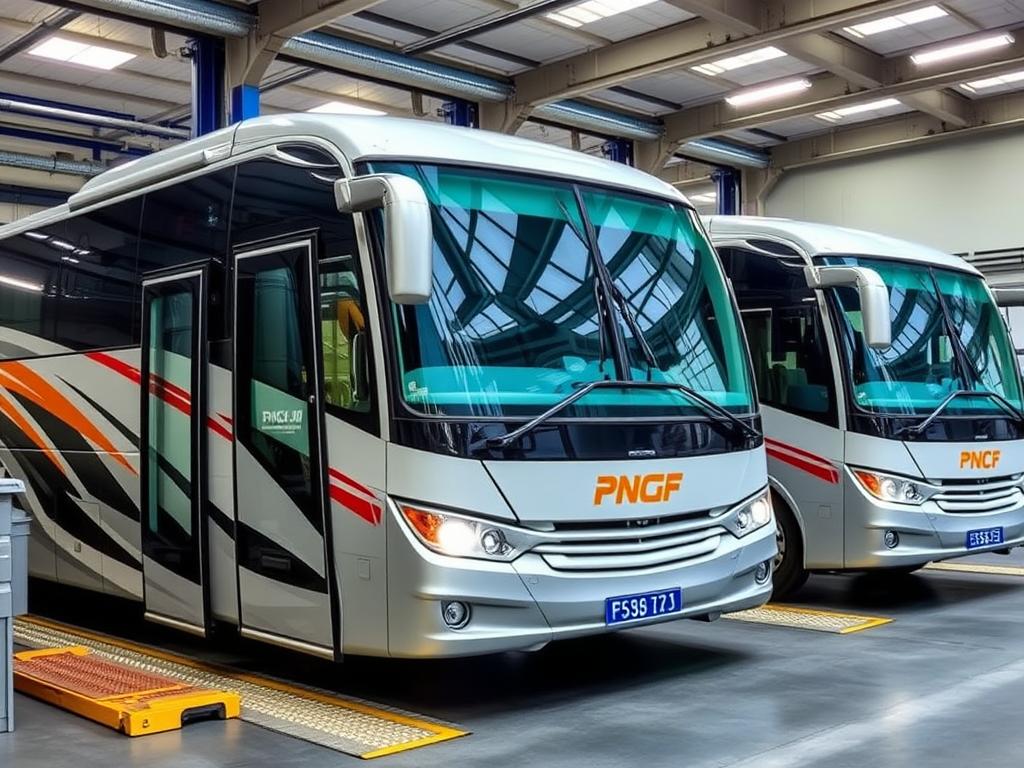 Private coach operator's fleet maintenance program